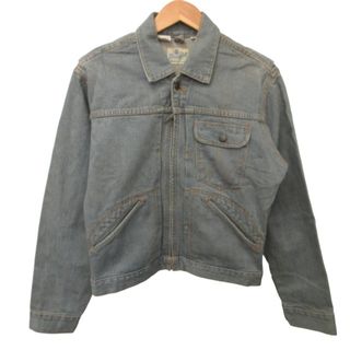 ラングラー(Wrangler)のラングラー デニムジャケット カバーオール Gジャン 青系 M IBO44(Gジャン/デニムジャケット)