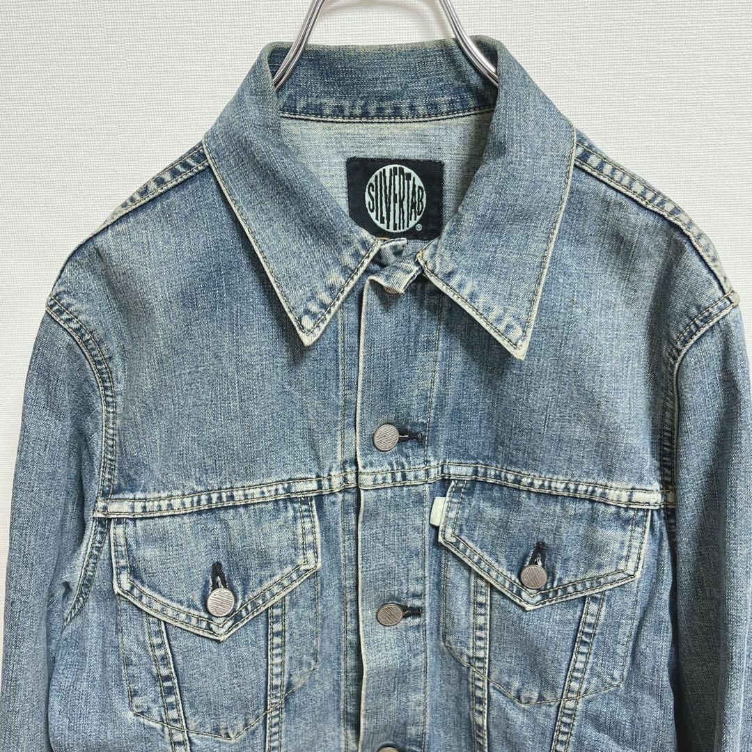 SILVER TAB（Levi's）(シルバータブ)のシルバータブ　リーバイス　Gジャン　デニムジャケット【M】日本製　カジュアル メンズのジャケット/アウター(Gジャン/デニムジャケット)の商品写真