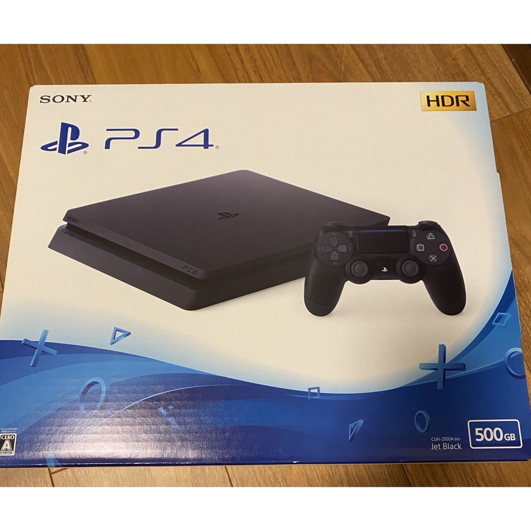PlayStation4(プレイステーション4)のプレステ4 データ容量500GB エンタメ/ホビーのゲームソフト/ゲーム機本体(家庭用ゲーム機本体)の商品写真