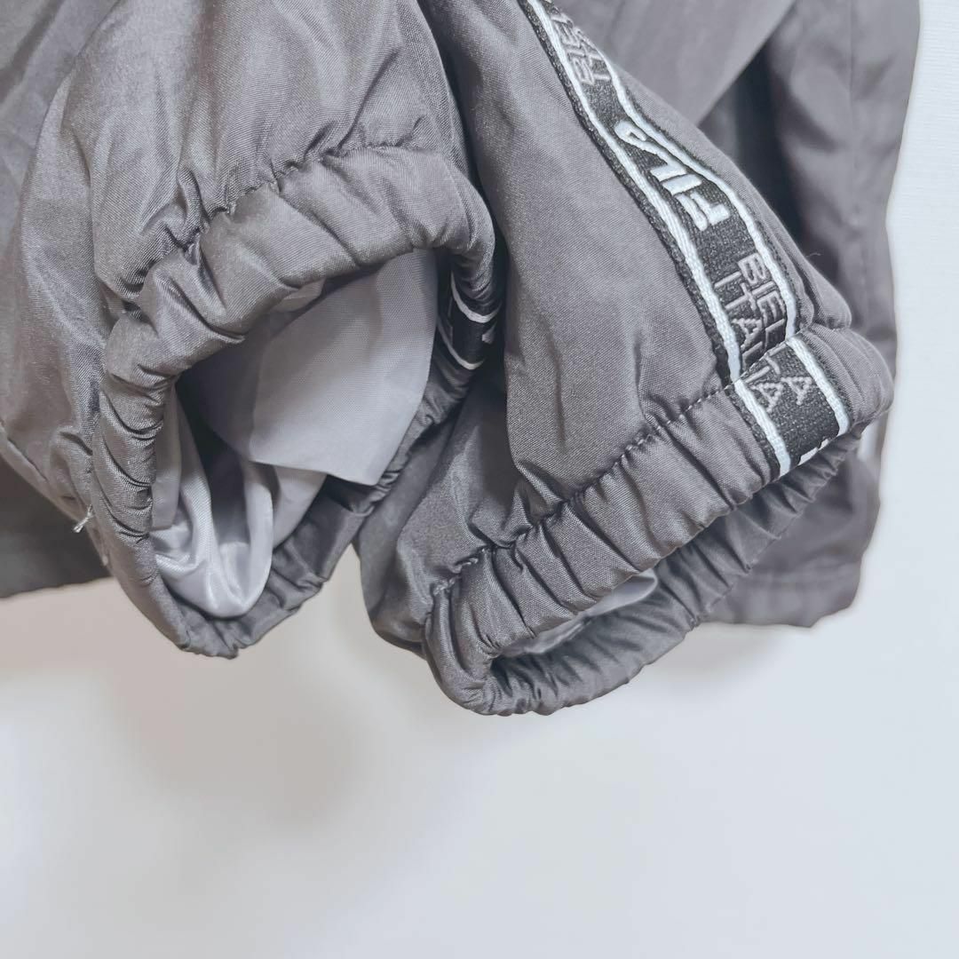 FILA(フィラ)のフィラ　ナイロンジャケット　ジップアップパーカー【L】裏フリース　スポーティ メンズのジャケット/アウター(ナイロンジャケット)の商品写真