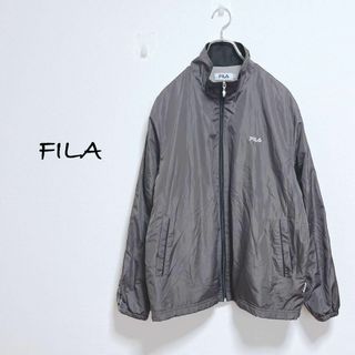 フィラ(FILA)のフィラ　ナイロンジャケット　ジップアップパーカー【L】裏フリース　スポーティ(ナイロンジャケット)