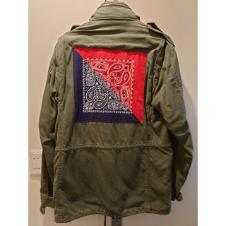 アップルバム(APPLEBUM)のAPPLEBUM BANDANNA VINTAGE M-65 JACKET S(ミリタリージャケット)