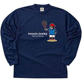 サッカージャンキー(soccer junky)のクラウディオ・パンディアーニ 長袖Tシャツ TJ17505ネイビー メンズM新品(ウェア)