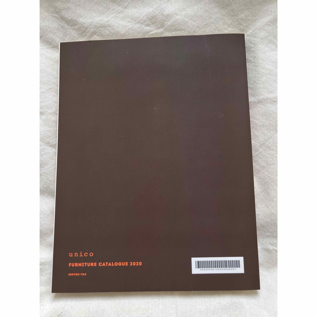 unico(ウニコ)のunico furniture catalogue (2020) エンタメ/ホビーの本(住まい/暮らし/子育て)の商品写真