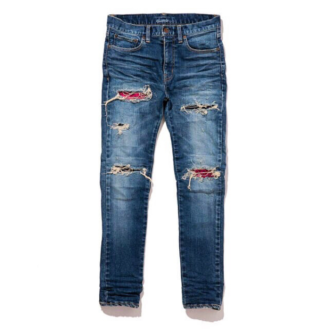 新品に近い/Lサイズ/グラム glamb/グランジ系 パッチワーク 新品に近い/Lサイズ/グラム glamb/グランジ系 パッチワーク