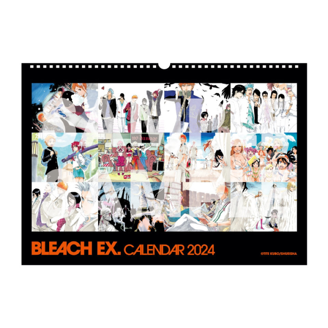 BLEACH 原画展　オリジナルカレンダー2024 エンタメ/ホビーのおもちゃ/ぬいぐるみ(キャラクターグッズ)の商品写真