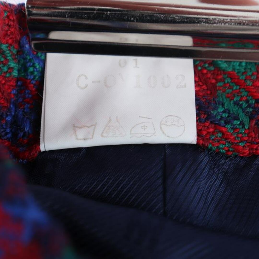 ハーディ エイミス タイトスカート ウール100% ボトムス 赤 レディース 9サイズ レッド HARDY AMIES.? レディースのスカート(その他)の商品写真