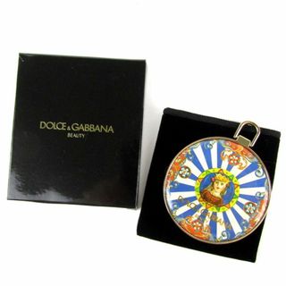 ドルチェアンドガッバーナ(DOLCE&GABBANA)のドルチェ＆ガッバーナ マヨルカミラー 未使用 ノベルティ コンパクトミラー 手鏡 ブランド小物 レディース DOLCE&GABBANA(その他)