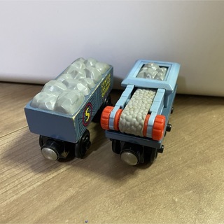 ラーニングカーブ　木製レール　コンベアベルトカー　ボルダーカー(電車のおもちゃ/車)