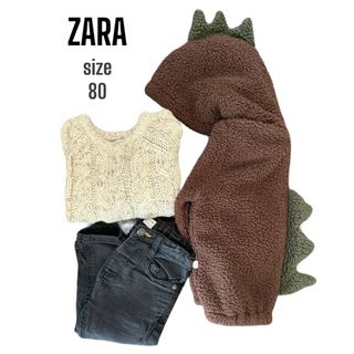 ZARA キッズ ベビー服 3点セット(ニット/セーター)