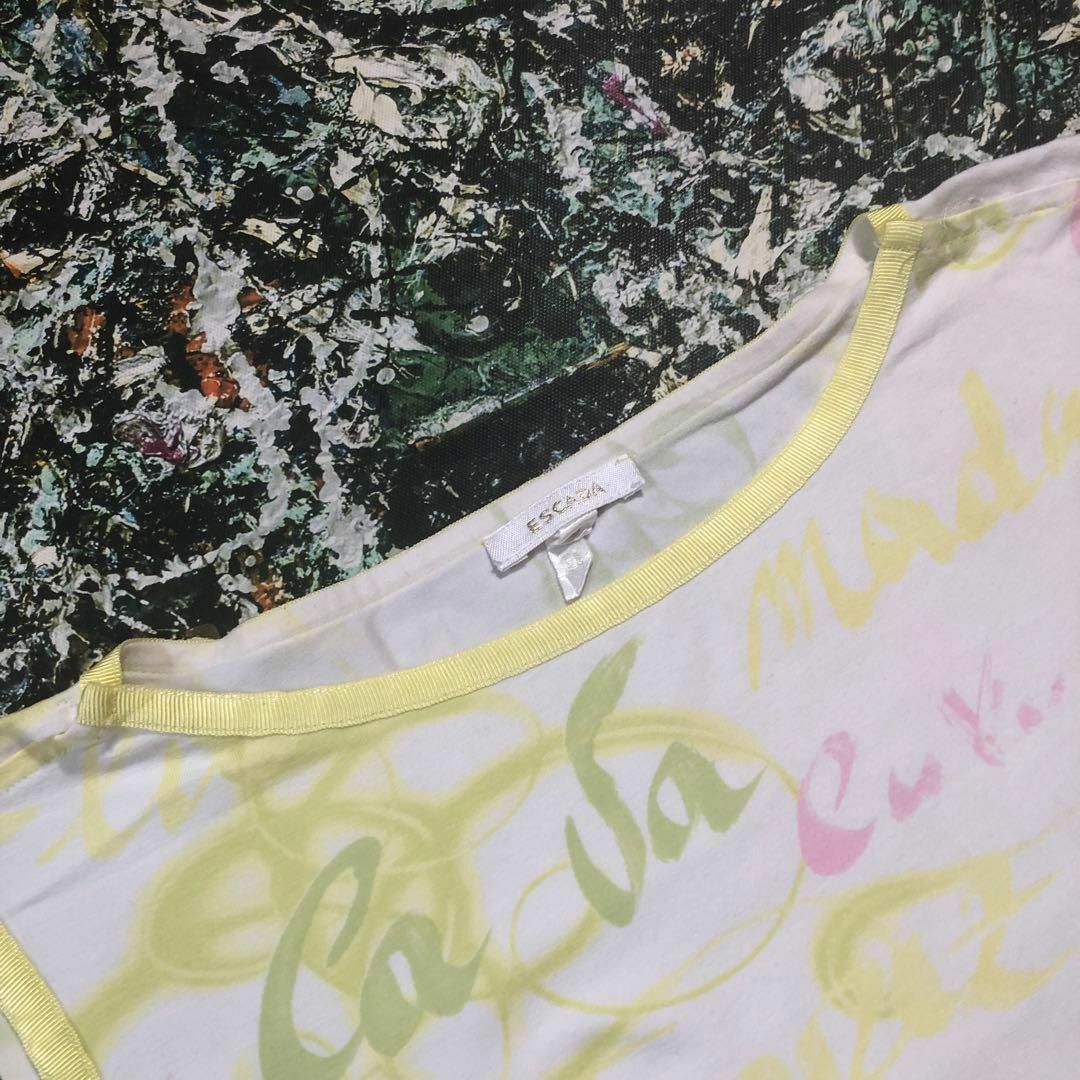 ESCADA(エスカーダ)の【美品】エスカーダ-ESCADA-ノースリーブカットソー レディースのトップス(Tシャツ(半袖/袖なし))の商品写真