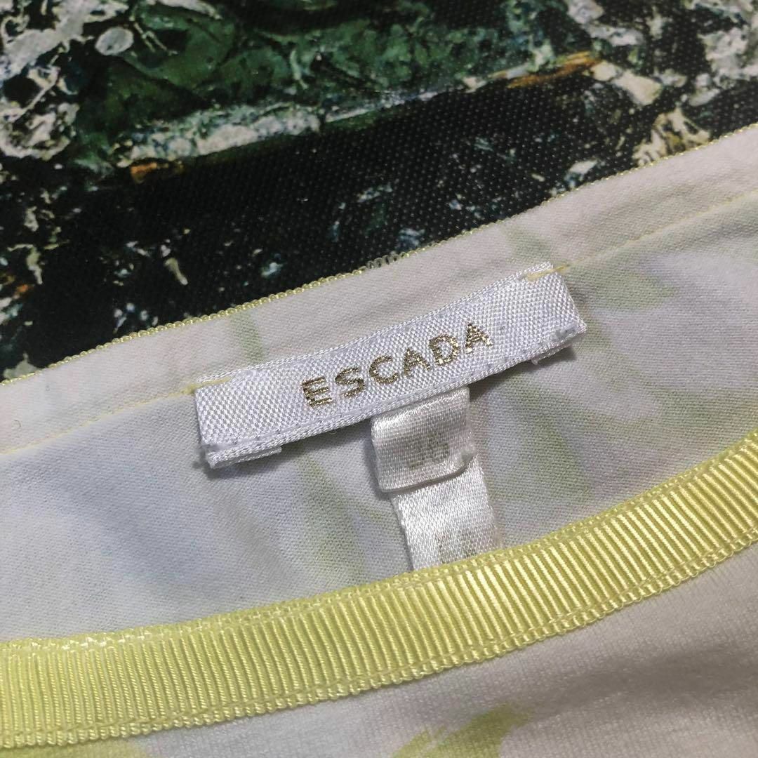 ESCADA(エスカーダ)の【美品】エスカーダ-ESCADA-ノースリーブカットソー レディースのトップス(Tシャツ(半袖/袖なし))の商品写真