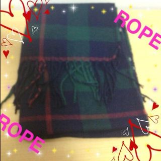 ロペ(ROPE’)のロペ♡チェック マフラー♡(マフラー/ショール)