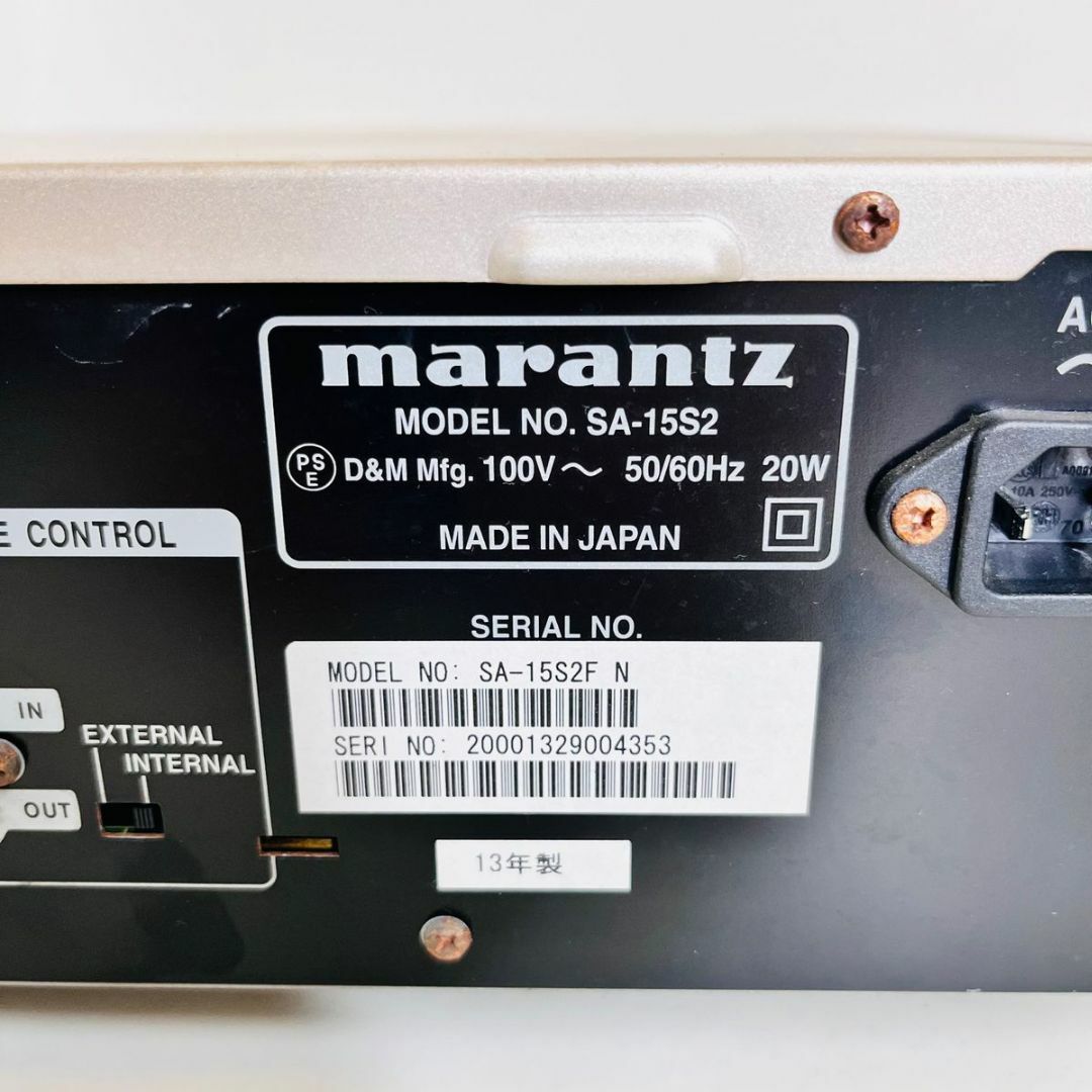 marantz マランツ SACD CD プレーヤー　SA-15S2 動作品 スマホ/家電/カメラのオーディオ機器(その他)の商品写真