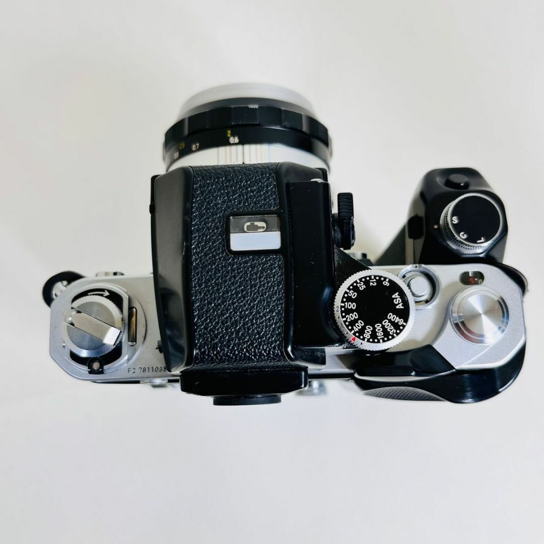 動作品　Nikon フィルムカメラ　F2 フォトミック　MD-2 MB-2