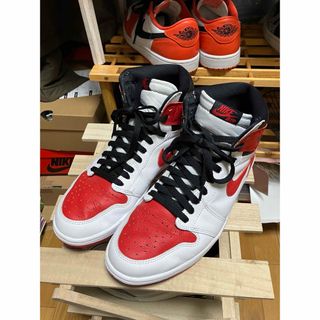 ナイキ(NIKE)のNIKE AIR JORDAN 1 RETRO HIGH  HERITAGE(スニーカー)