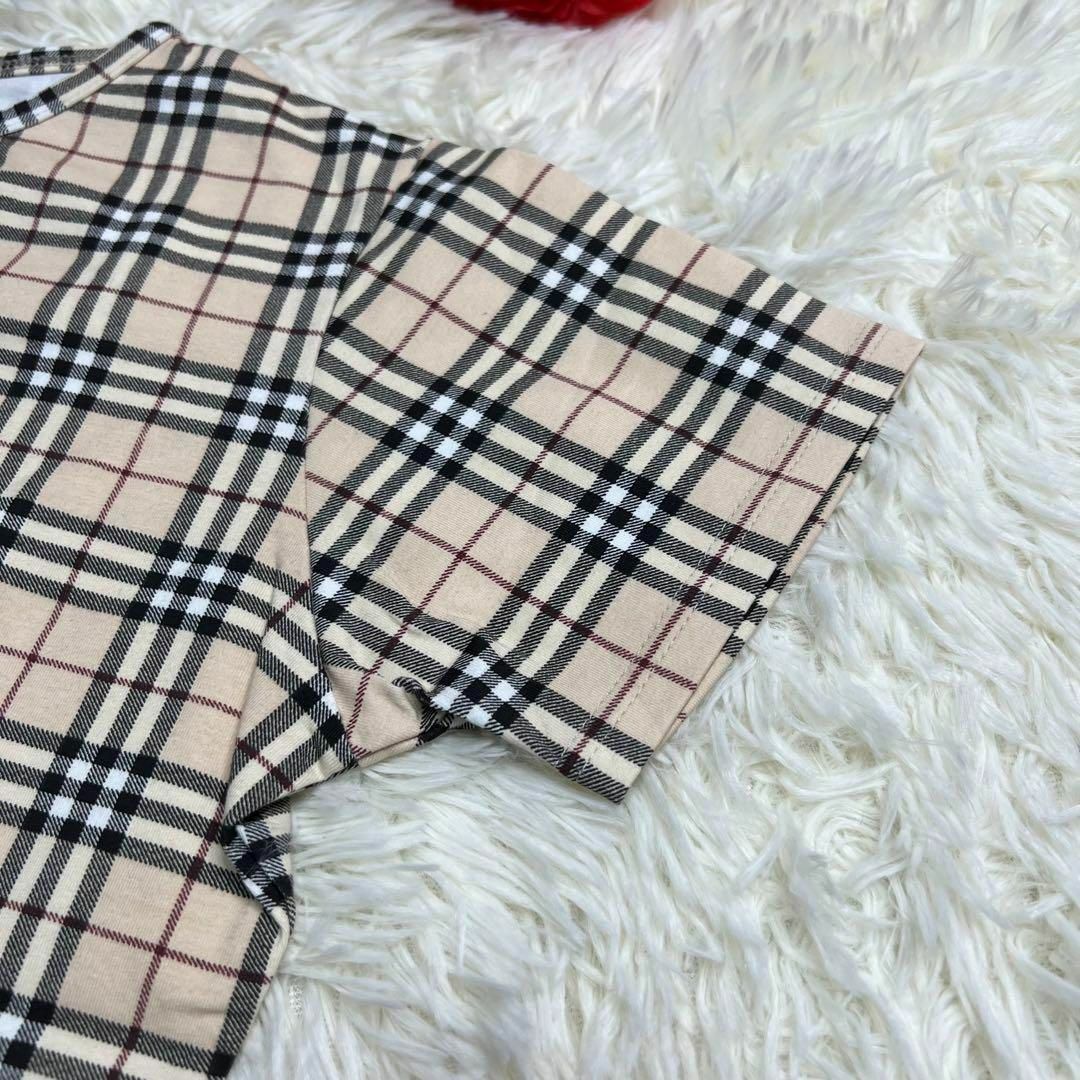 BURBERRY(バーバリー)の【未使用】Burberry LONDON ノバチェック  Tシャツ カットソー レディースのトップス(Tシャツ(半袖/袖なし))の商品写真