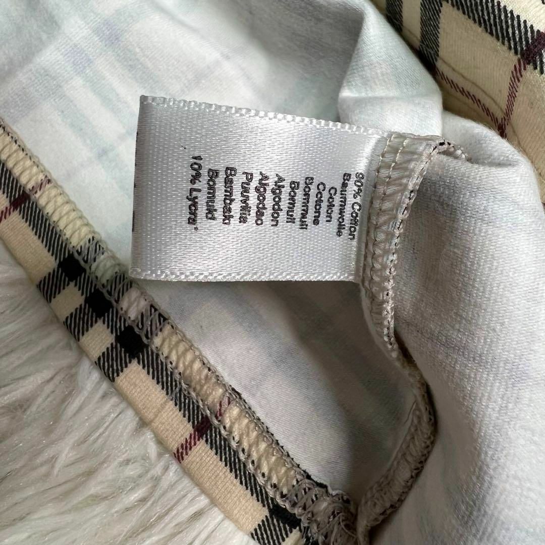 BURBERRY(バーバリー)の【未使用】Burberry LONDON ノバチェック  Tシャツ カットソー レディースのトップス(Tシャツ(半袖/袖なし))の商品写真