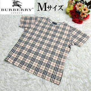 バーバリー(BURBERRY)の【未使用】Burberry LONDON ノバチェック  Tシャツ カットソー(Tシャツ(半袖/袖なし))