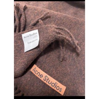 アクネストゥディオズ(Acne Studios)のacne studious　カナダフリンジカシミヤウールスカーフ(マフラー/ショール)