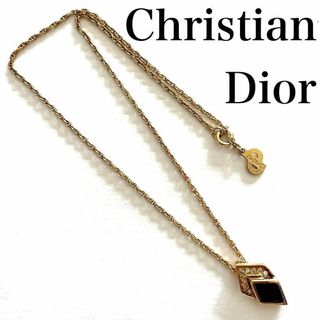 ディオール(Christian Dior) ネックレス(ブラック/黒色系)の通販 200