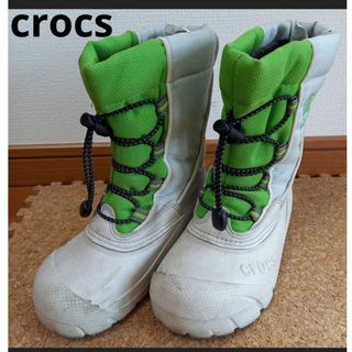 クロックス(crocs)のcrocs　クロックス　スノーブーツ　ブーツ(ブーツ)