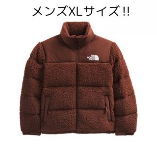 ザノースフェイス(THE NORTH FACE)の新品　ノースフェイス　シェルパヌプシジャケット　ブラウン　メンズXLサイズ(ダウンジャケット)