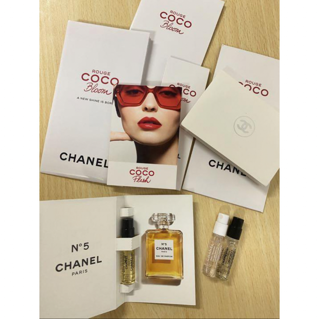 CHANEL(シャネル)のシャネル CHANEL 新品 香水 No5 サンプル チャンス ブルー コスメ/美容のキット/セット(サンプル/トライアルキット)の商品写真