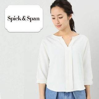 スピックアンドスパンノーブル(Spick and Span Noble)のドルマンスキッパーブラウス オフホワイト(シャツ/ブラウス(長袖/七分))