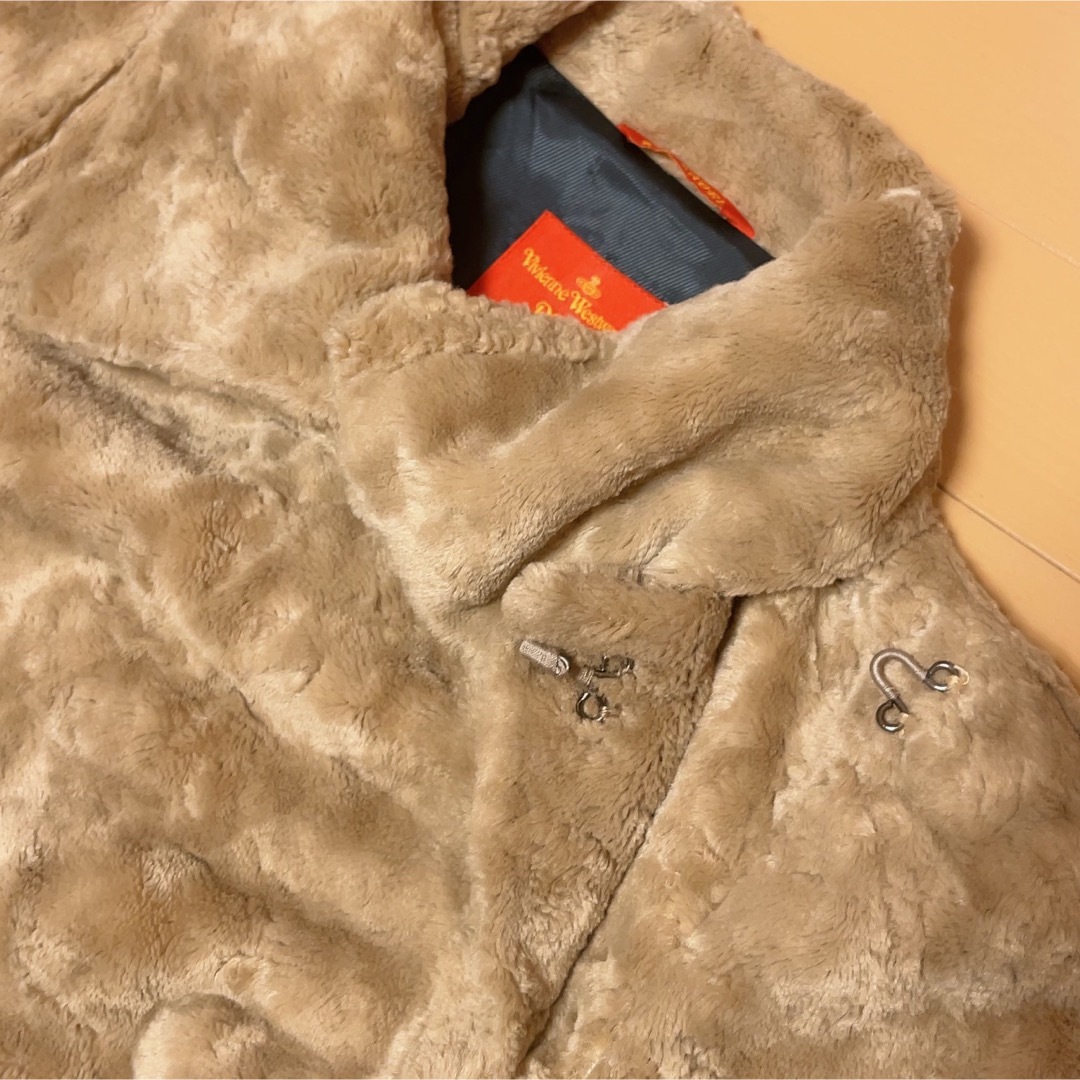 Vivienne Westwood(ヴィヴィアンウエストウッド)のVivienne Westwood Red Label ロングコート　モカ レディースのジャケット/アウター(ロングコート)の商品写真