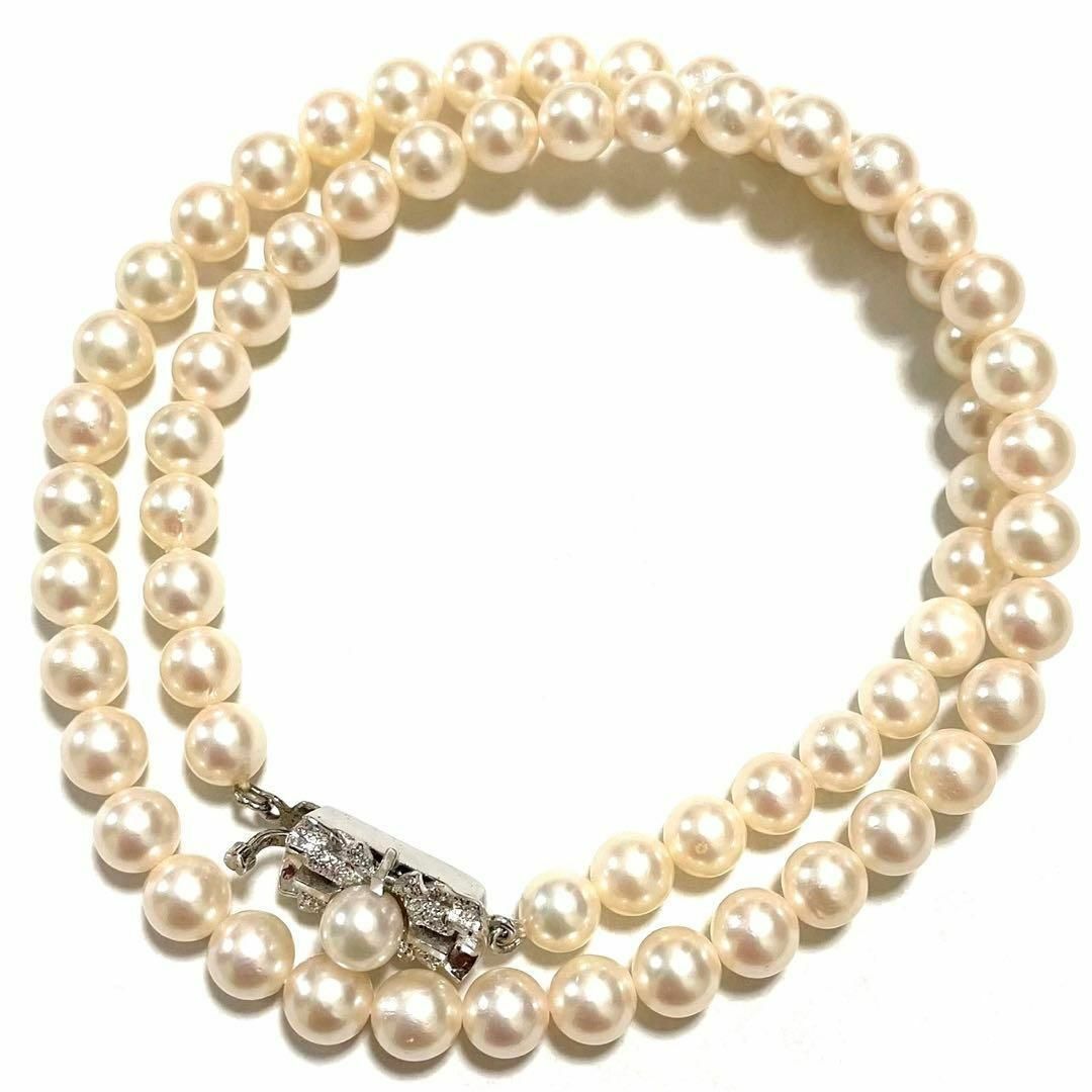 ③ 7mm アコヤ真珠　パール　ネックレス　Pearl necklace