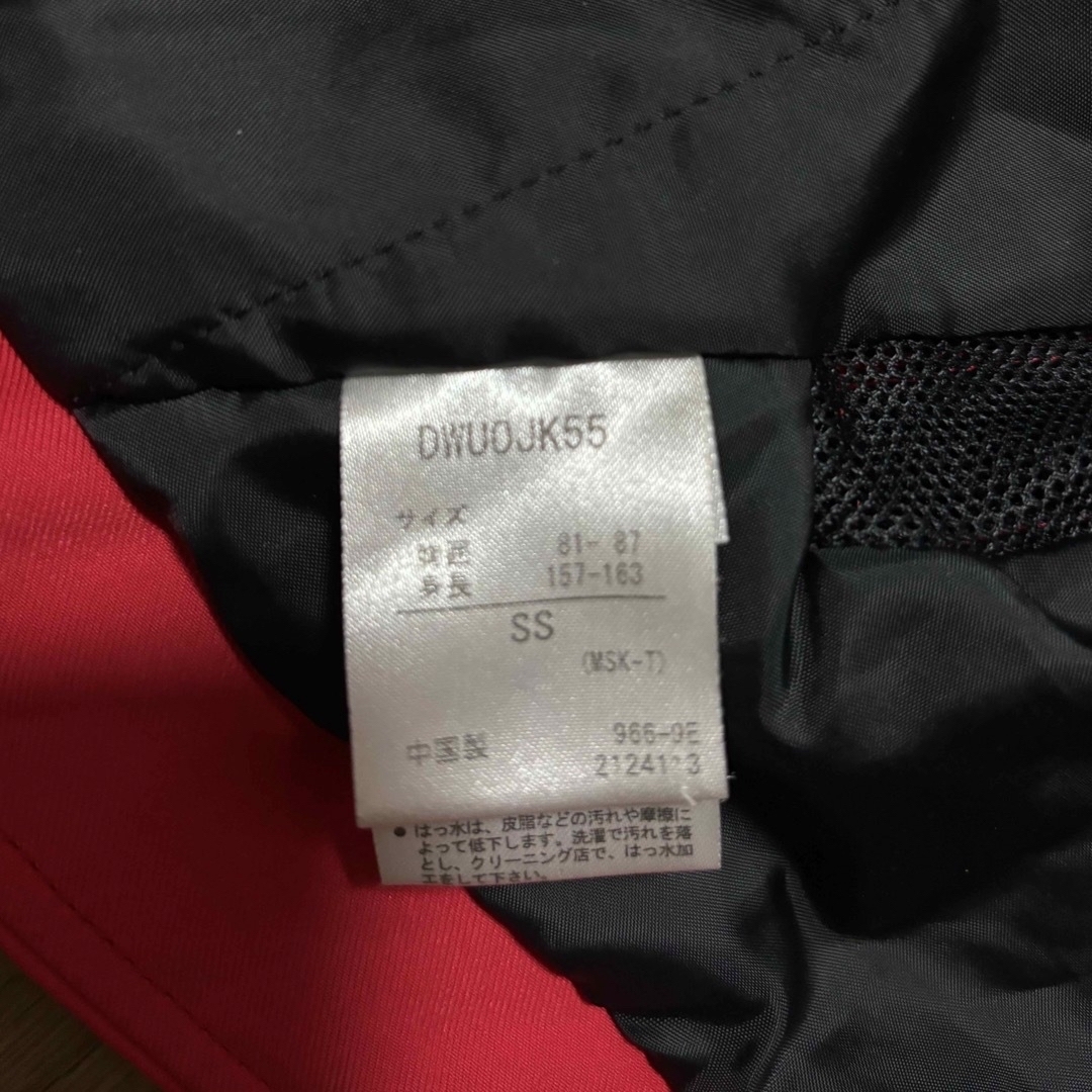 DESCENTE - ウェア スキー スノーボード スノボ 赤 黒 デサント DESCENTE - ウェア スキー スノーボード スノボ 赤 黒 デサント