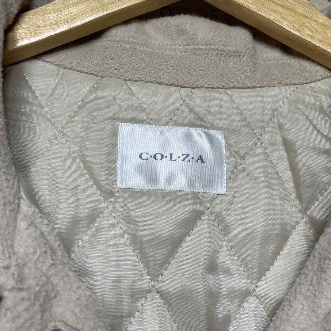 COLZA(コルザ)のC.O.L.Z.A コルザ シャツジャケット オーバーサイズ size L レディースのジャケット/アウター(ブルゾン)の商品写真