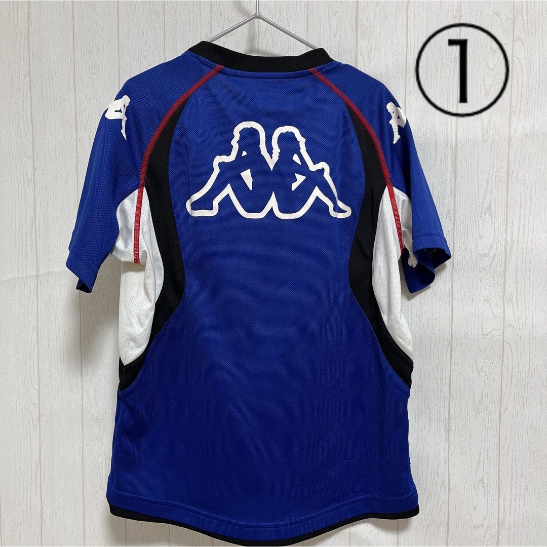 adidas(アディダス)のスポーツTシャツ 2着セット Kappa PUMA 130cm スポーツ/アウトドアのサッカー/フットサル(ウェア)の商品写真