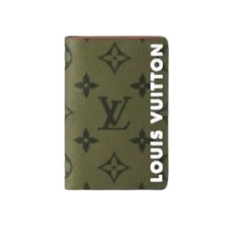 ルイヴィトン(LOUIS VUITTON)のルイヴィトン M82797 カードケース カーキ  LOUIS VUITTON オーガナイザー・ドゥ ポッシュ モノグラム(名刺入れ/定期入れ)