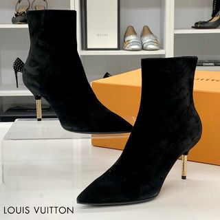 ルイヴィトン(LOUIS VUITTON)の8132 未使用 ヴィトン アルティメートライン スエード アンクルブーツ(ブーツ)