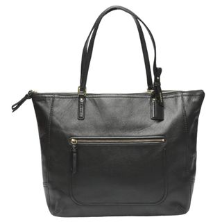 コーチ(COACH)のコーチ 25045 トートバッグ ブラック  COACH ポピー  ファスナートート(トートバッグ)