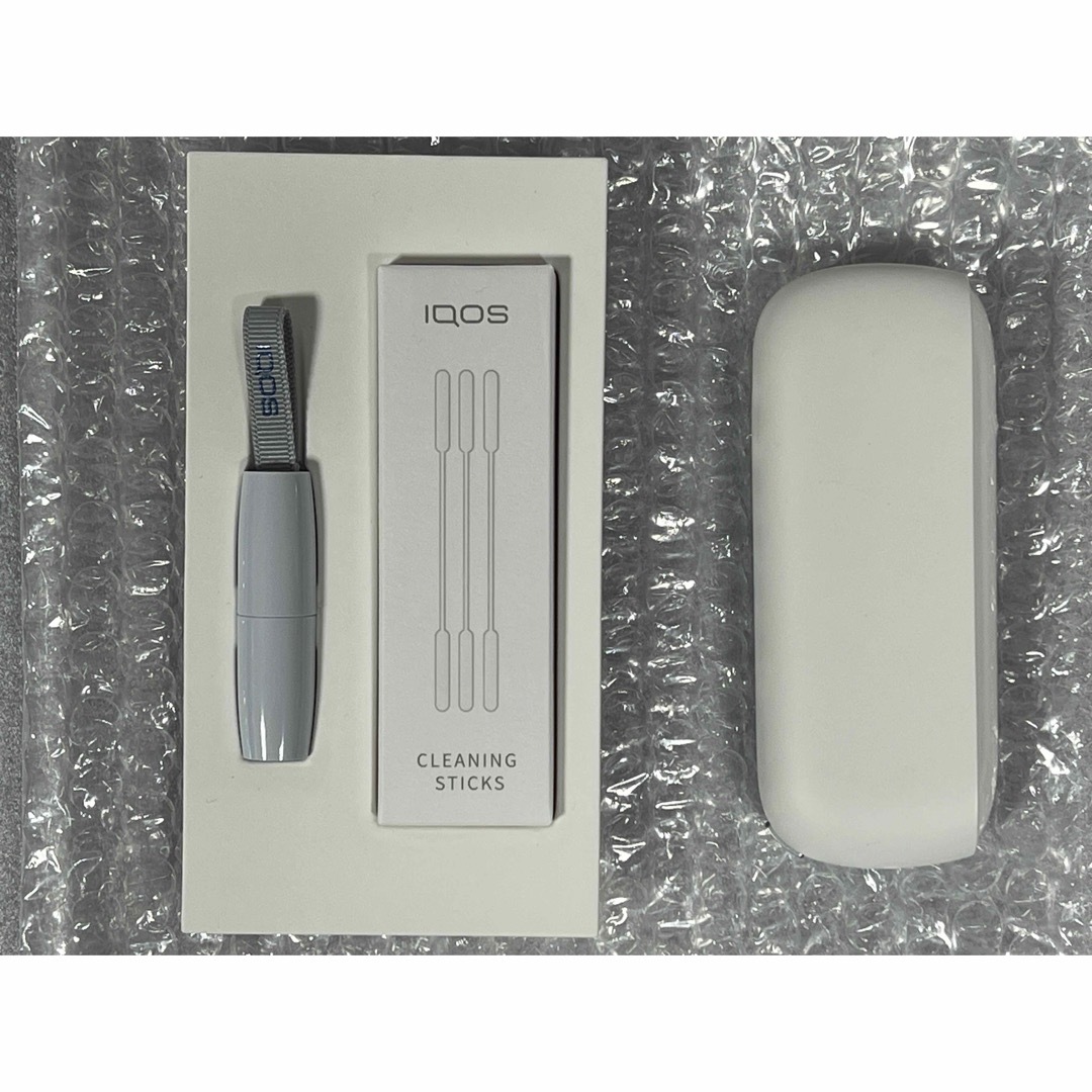 IQOS(アイコス)の☆美品☆ ★ IQOS 3 DUO ★ アイコス3 デュオ ★ウォームホワイト② メンズのファッション小物(タバコグッズ)の商品写真