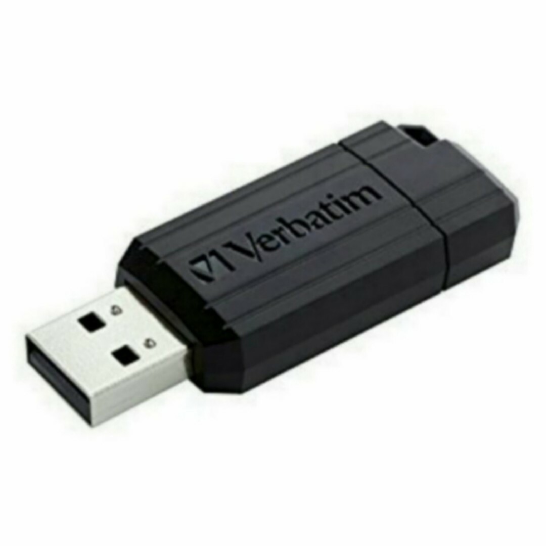 三菱ケミカル(ミツビシケミカル)のスライド式USBメモリー64GB(Verbatim )二個セット新品・送料無料 スマホ/家電/カメラのPC/タブレット(その他)の商品写真