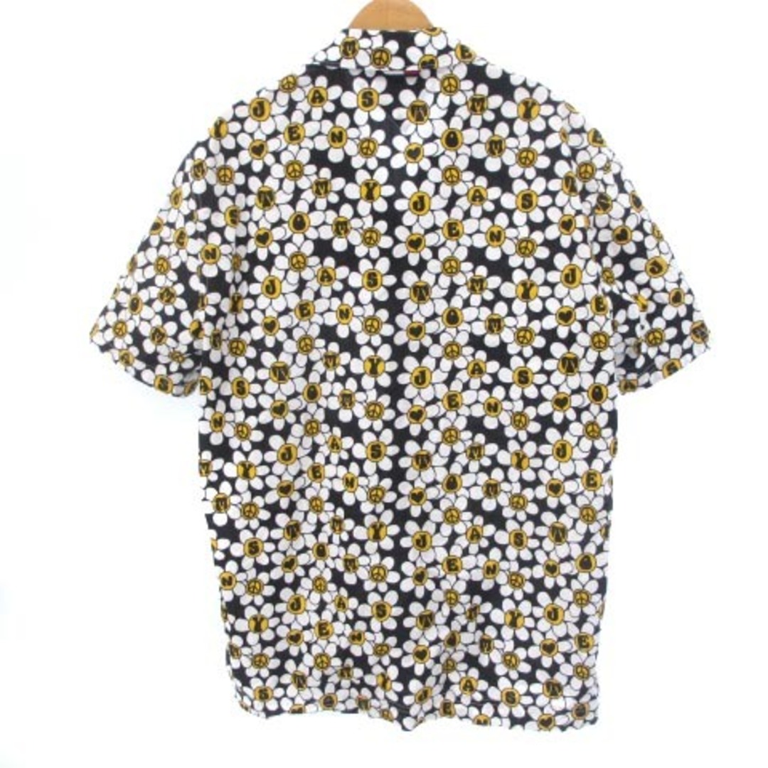 TOMMY(トミー)のトミー シャツ 半袖 花柄 総柄 ホワイト ブラック マルチカラー M メンズのトップス(シャツ)の商品写真