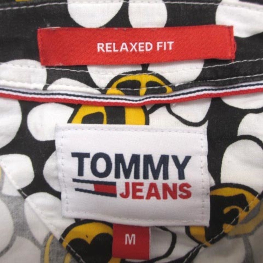 TOMMY(トミー)のトミー シャツ 半袖 花柄 総柄 ホワイト ブラック マルチカラー M メンズのトップス(シャツ)の商品写真