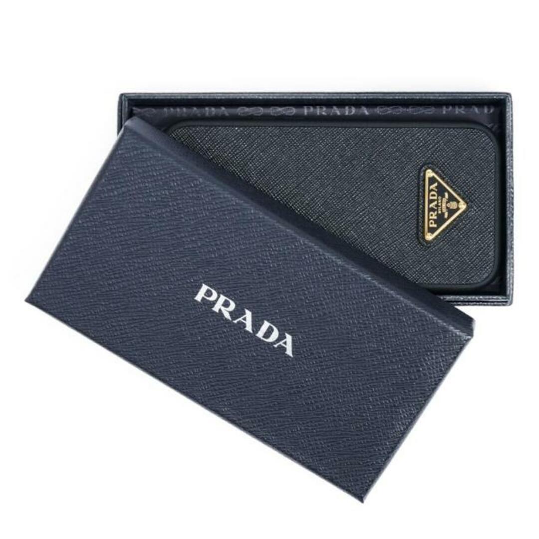 PRADA - PRADA(プラダ) 1ZH163 サフィアーノレザー iPhone 14 PRADA - PRADA(プラダ) 1ZH163 サフィアーノレザー iPhone 14