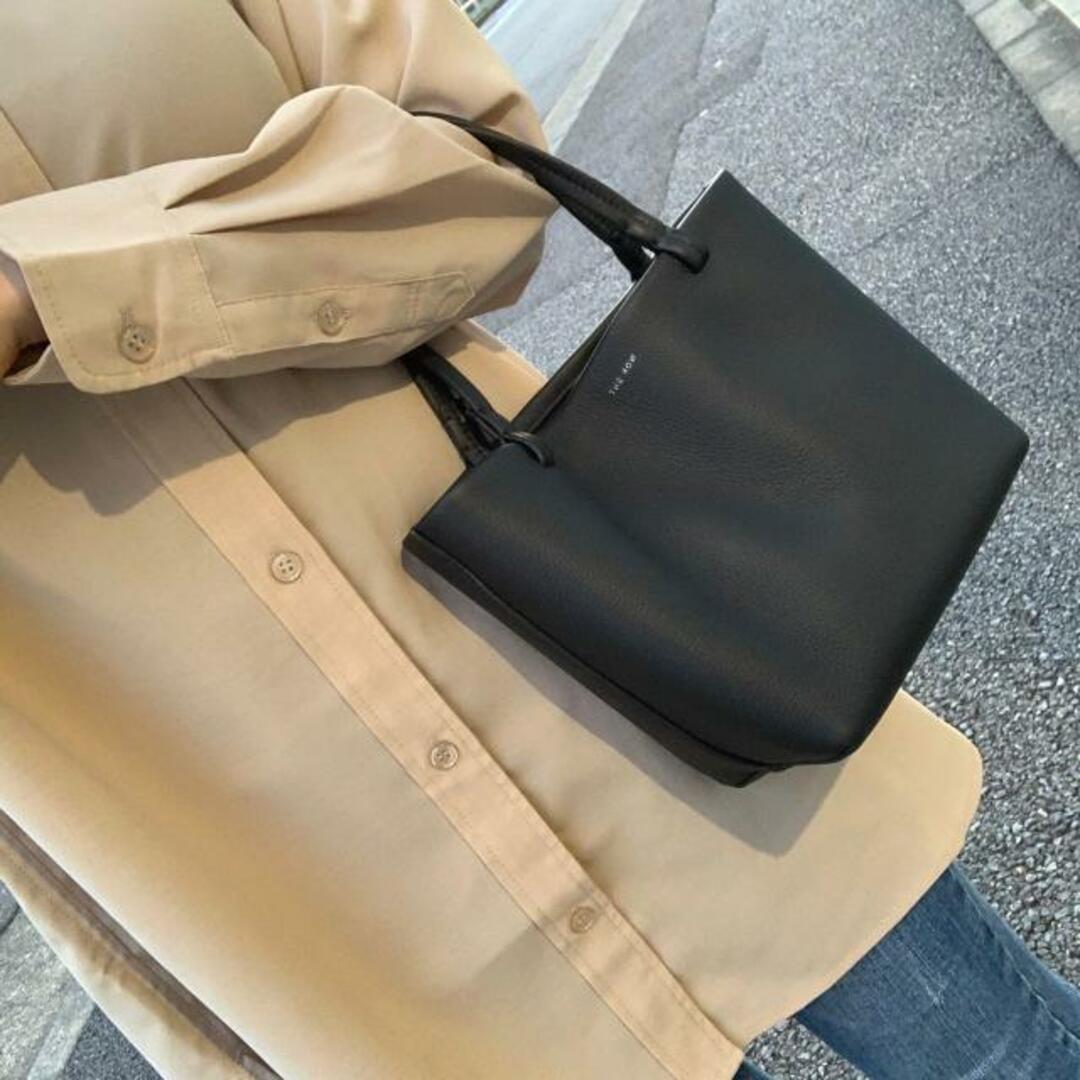 The Row(ザ ロウ) W1199L129 Small Park Tote レザー BLPLバッグ