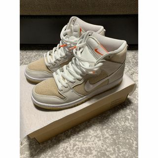 ナイキ(NIKE)の27㎝ NIKE SB DUNK HIGH PRO ISO ナチュラル セイル(スニーカー)