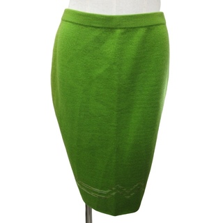 ミッソーニ(MISSONI)のミッソーニ SPORT タグ付き ウールスカート イージースカート 緑 L(ひざ丈スカート)