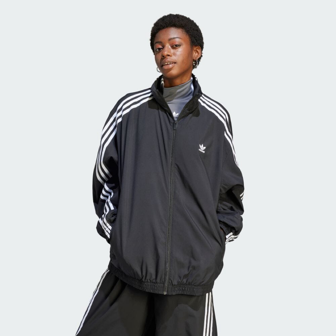 adidas - Adilenium オーバーサイズ トラックトップ Lサイズの adidas - Adilenium オーバーサイズ トラックトップ Lサイズの