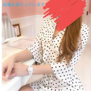 デュラス(DURAS)の👗DARUS デュラス ドット柄ワンピース ロンパース👗(ミニワンピース)