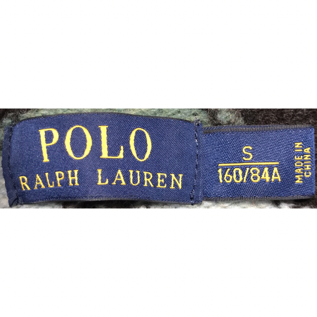 POLO RALPH LAUREN(ポロラルフローレン)の圧巻のサウスウエスタン柄&フリンジデザイン ラルフローレン ニット ガウン S レディースのトップス(カーディガン)の商品写真