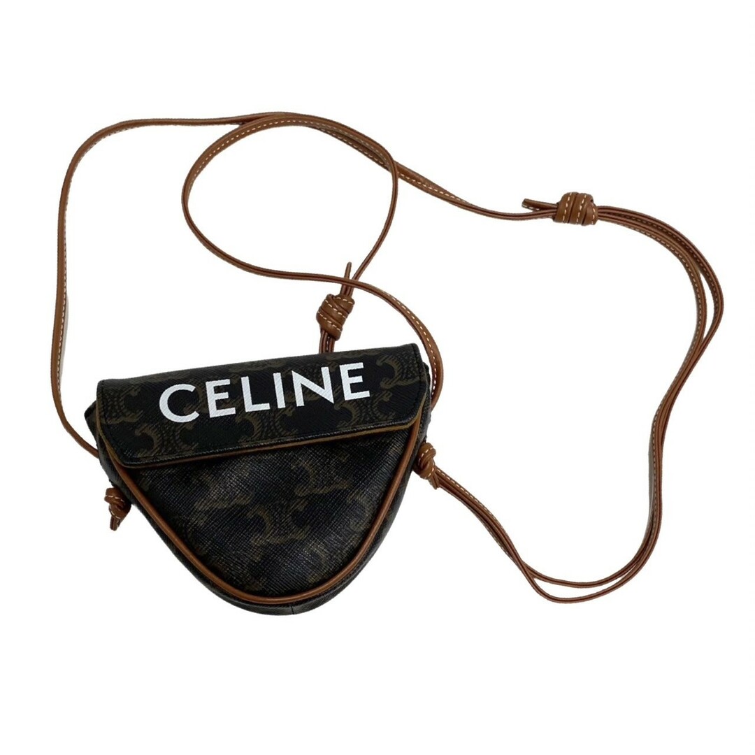celine - ほぼ未使用 箱 袋付 CELINE セリーヌ トライアングルバッグ