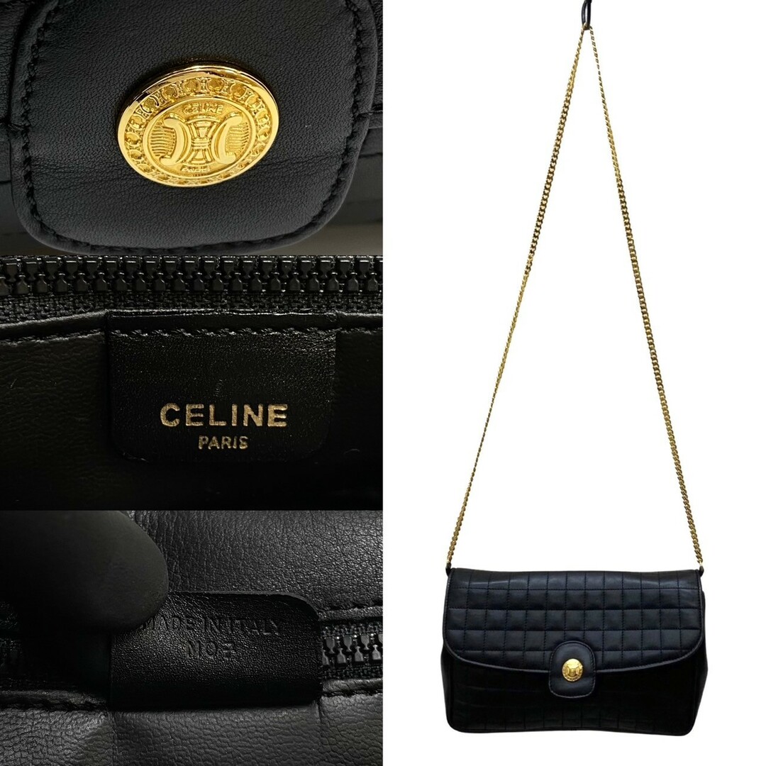 celine - 極 美品 レア CELINE セリーヌ トリオンフ 金具 キルティング